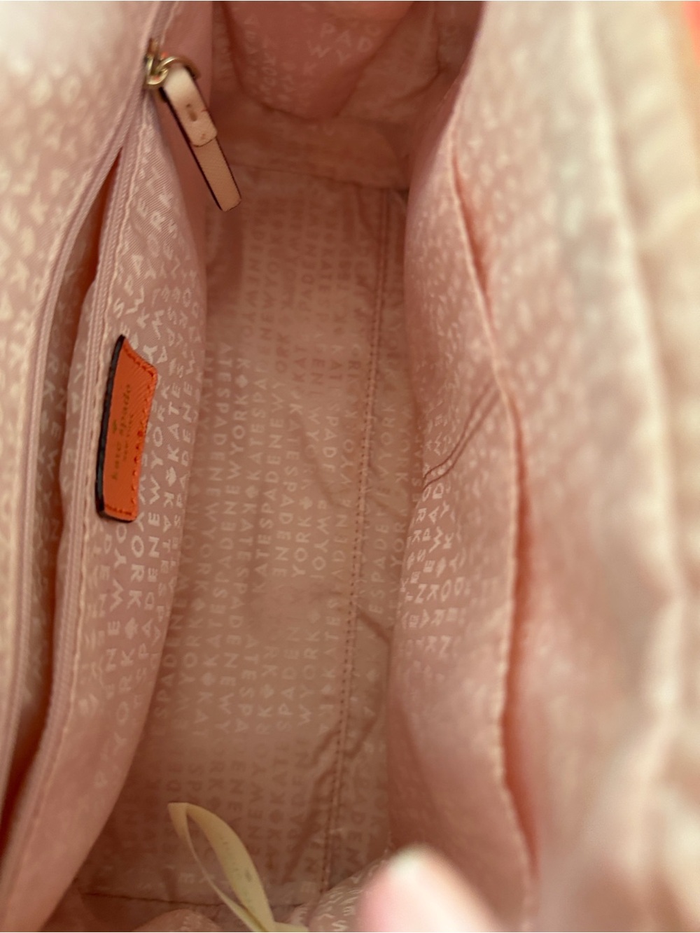 kate spade Pink Flamingo Bag with Logo Lining - Picture 4 of 4